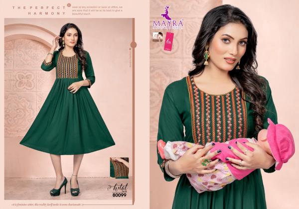 Mayra Hetal Vol 2 Fancy Feeding Kurti Collection